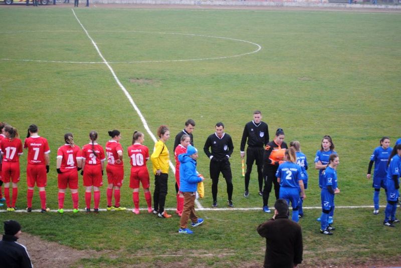 Unul din meciurile în care a jucat Georgiana