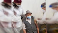 Un bătrân de 105 ani din Gherla s-a vaccinat cu serul anti-COVID: ”Ce să simt, o pișcătură”