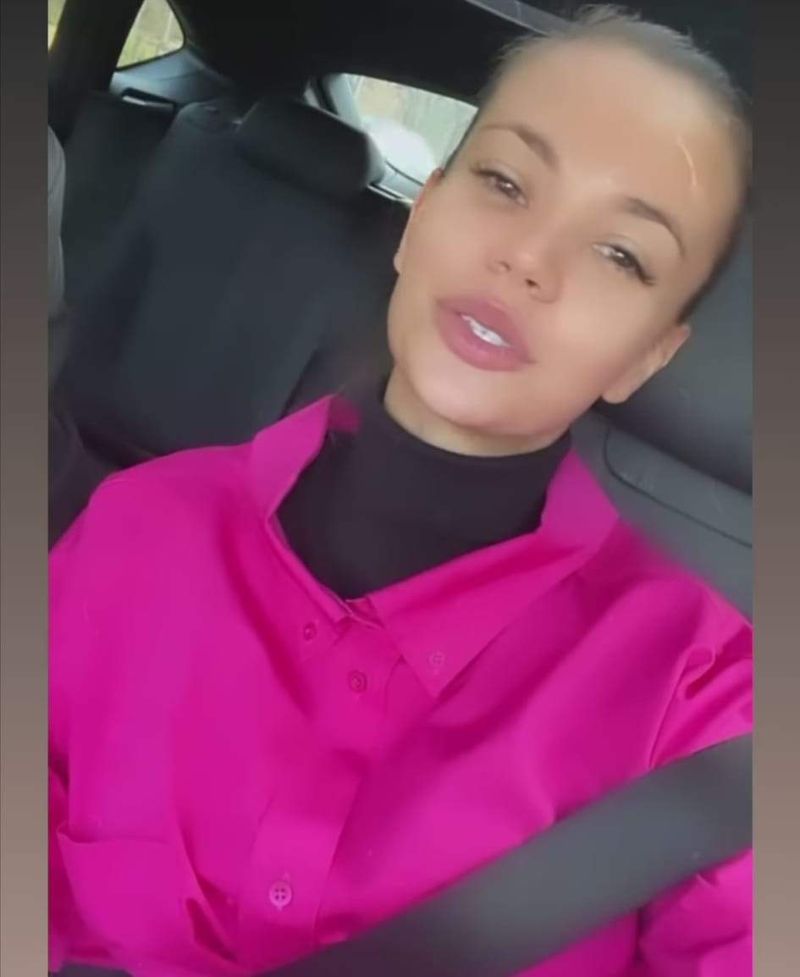 Denisa Hodișan, fără pic de machiaj pe față