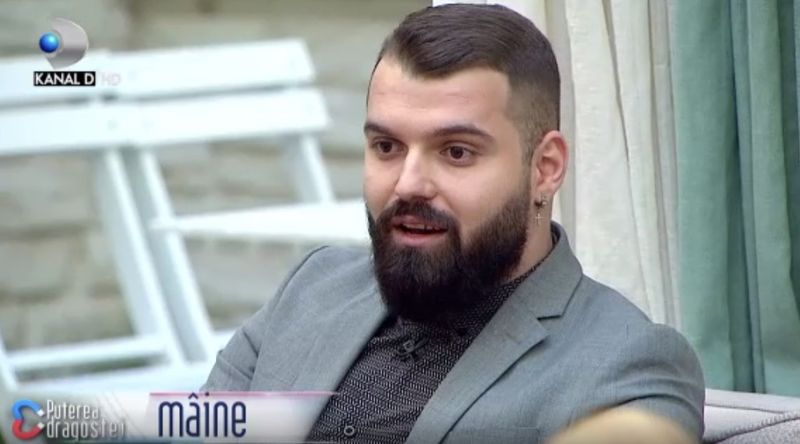 Cazi, noul concurent de la Puterea dragostei puterea dragostei