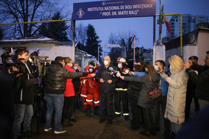 Incendiu de proporții la Institutul ”Matei Balș”