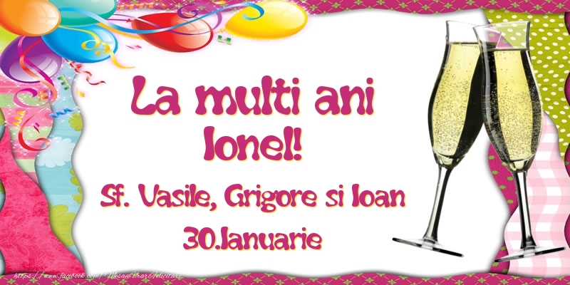 Mesaje de La Mulți Ani pentru Vasile, Grigore și Ioan