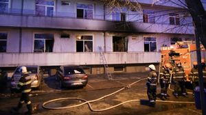 Incendiul de la Spitalul Matei Balș din Capitală