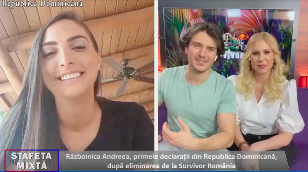 Andreea Moșneagu, Războinica de la Survivor România 