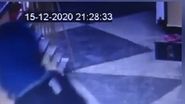 Alexander Zudor, în timp ce ataca ultima victimă. 