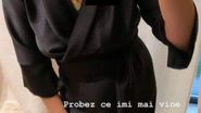 Adela Popescu a probat toare rochițele din dressing