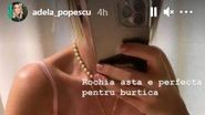 Adela Popescu a probat toare rochițele din dressing