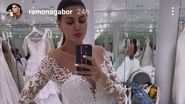Ramona Gabor în rochia de mireasă