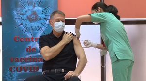 Klaus Iohannis s-a vaccinat împotriva COVID-19