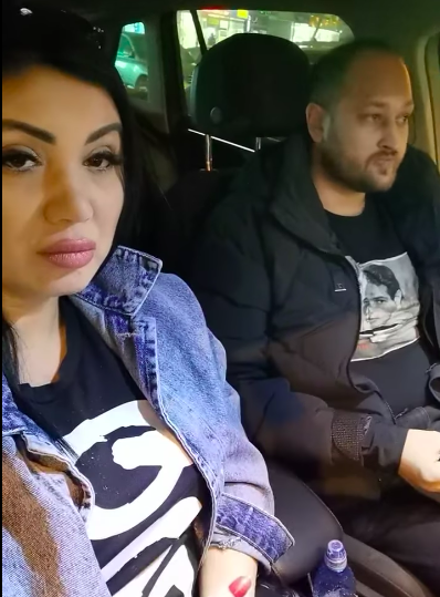 Adriana Bahmuțeanu, alături de Răzvan Lupu, fiul fotbalistului Dănuț Lupu 