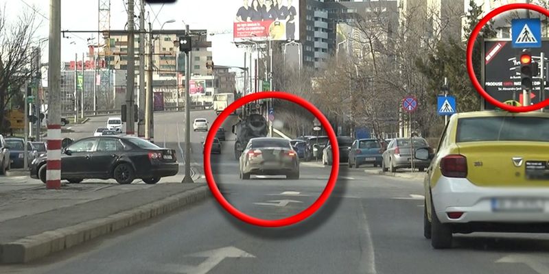 Lino Golden in trafic