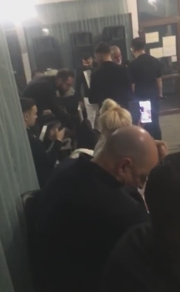 Petrecerea a fost organizată într-un local din Ștefăneștii de Jos