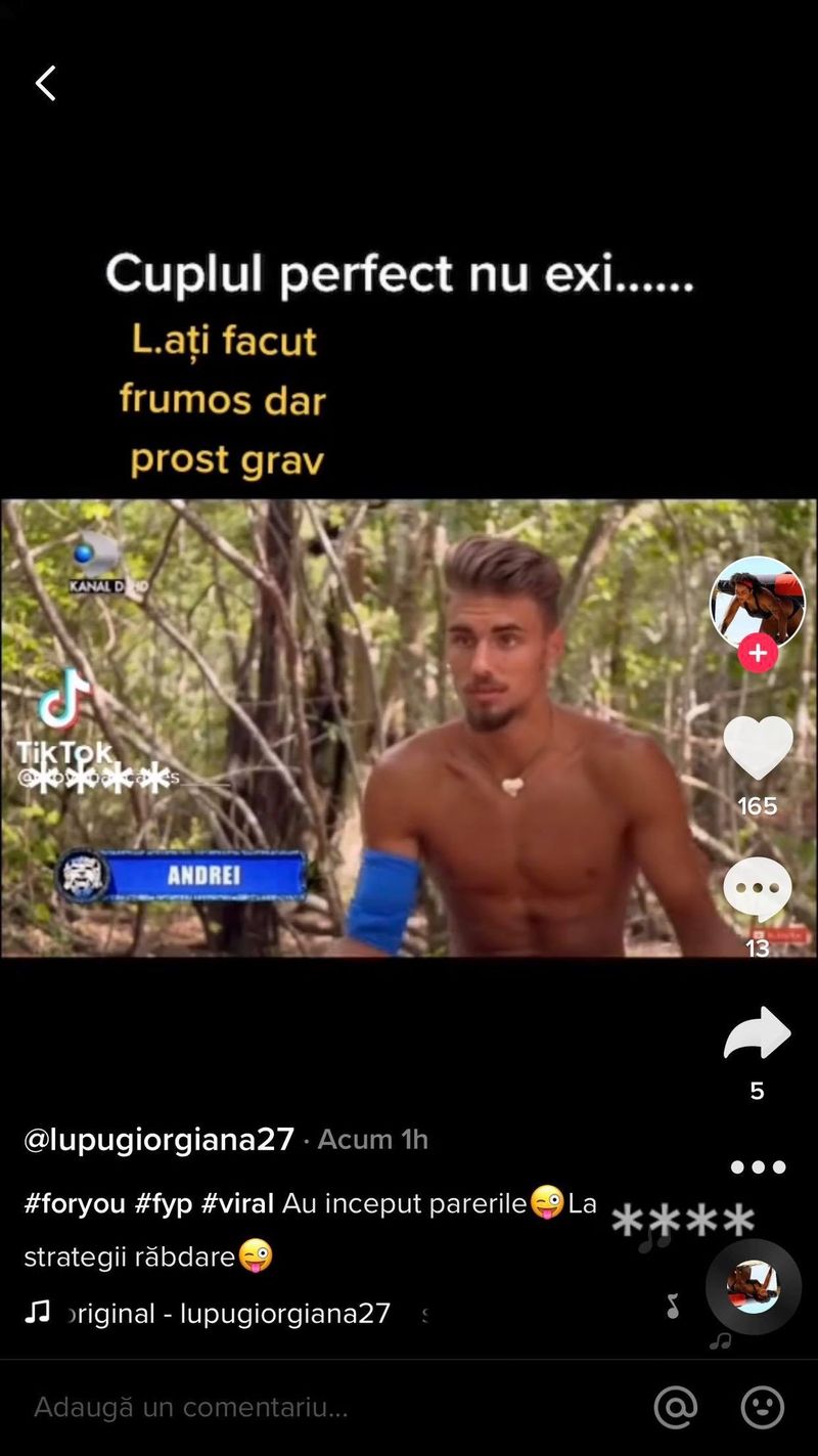 Ce spune Georgiana Lupu despre Andrei Dascălu