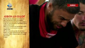 Daniela Iliescu, mesaj emoționant pentru Culiță Sterp la Survivor România 2021