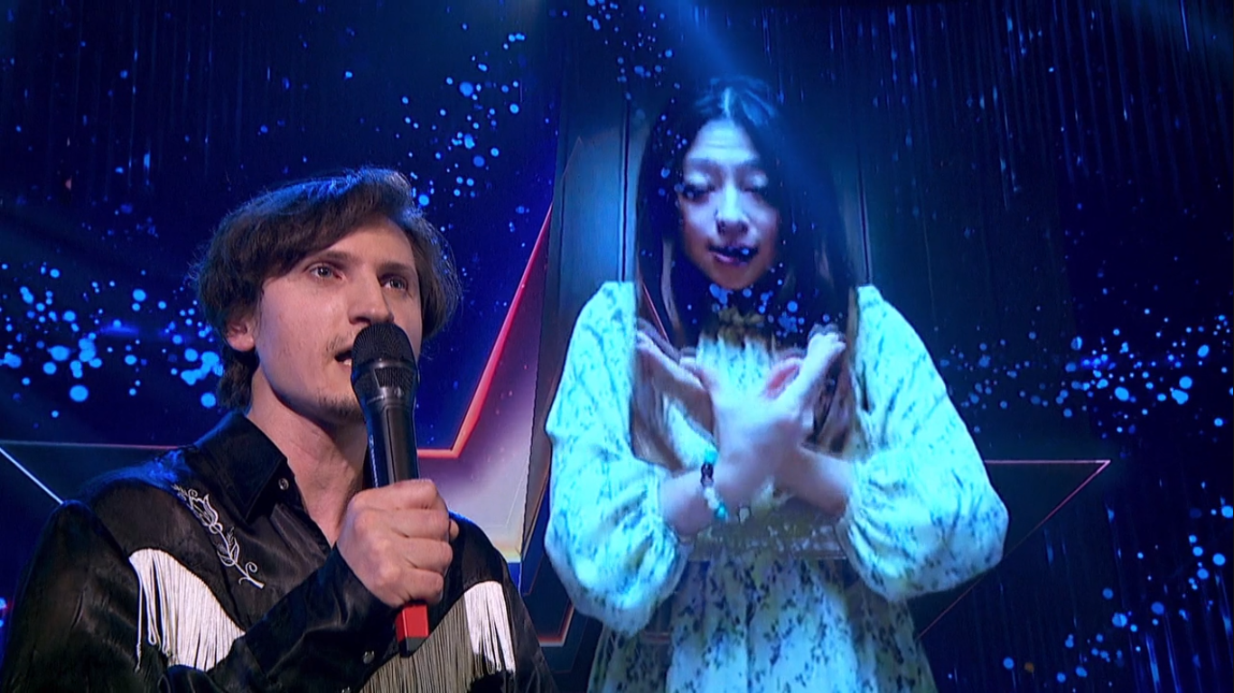 Alexandru Nica, duet cu iubita din Japonia la Românii au Talent, sezonul 11.