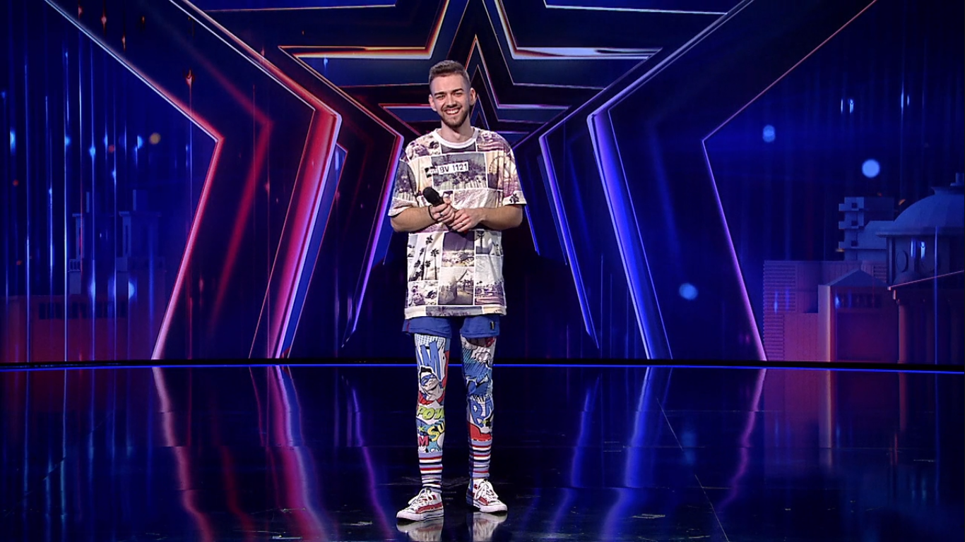Dragoş Pădeanu, semifinalistul de la Românii au Talent 2021