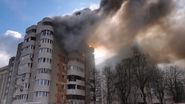 Tragedie la Constanța. Un apartament dintr-un bloc a luat foc.