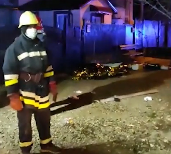 Accident tragic cu o ambulanță răsturnată!