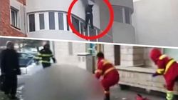 Angajații SMURD, manevră total interzisă! Au apărut noi imagini șocante cu femeia care a căzut de la etajul 6 în Constanța