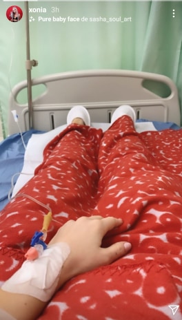Xonia a ajuns pe mâna medicilor