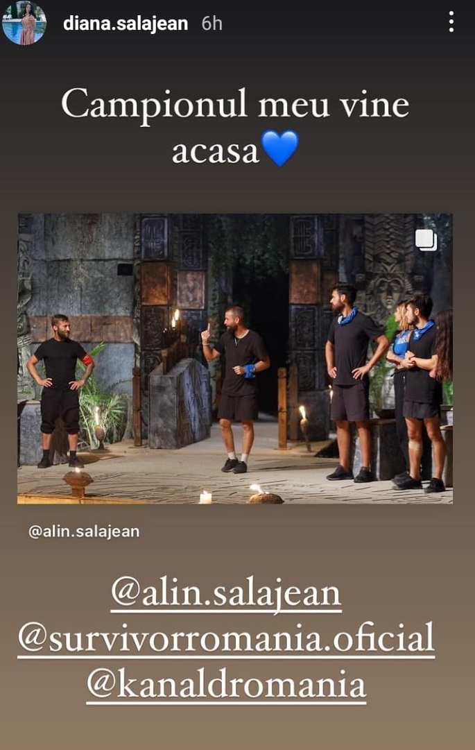 Diana Sălăjean, prima reacție după ce Războinicul a părăsit Survivor Rom&acirc;nia! Ce mesaj i-a transmis: 