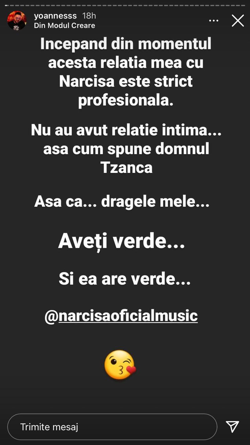 Yoannes și Narcisa Moisa s-au despărțit, la scurt timp după împăcare! Principalul vinovat este chiar Tzanca Uraganul: &quot;Ne-ai despărțit&quot;