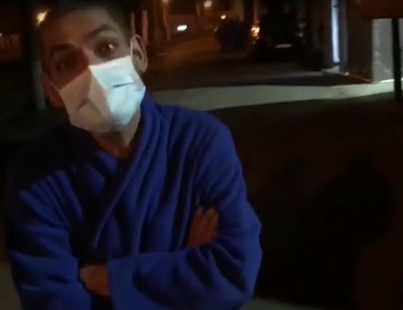 Un infirmier martor la incendiul de la Institutul Marius Nasta