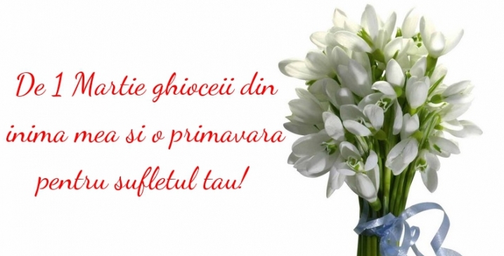 Felicitări și mărțisoare virtuale cu ocazia zilei de 1 martie. Cele mai frumoase felicitări online