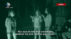 Roxana Nemeș, tradată de Elena Marin la Survivor România