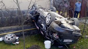 Accident mortal în Mureș! Un bebeluș de șase luni a murit, după ce mașina în care se afla s-a răsturnat