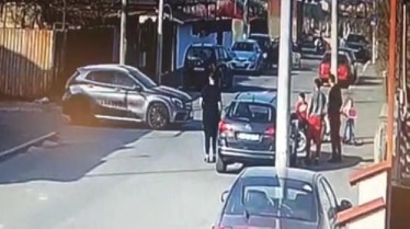 Accidentul din Andronache a fost filmat de o cameră de supraveghere din zonă