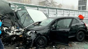 Accidentul din 13 februarie, de pe autostrada Torino-Bardonecchia
