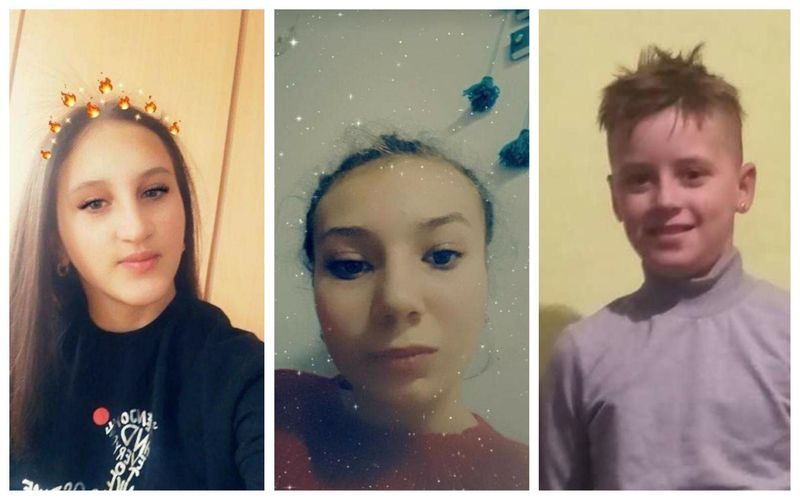 Două fete și un băiat au dispărut fără urmă