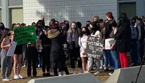 Protestele de la școală