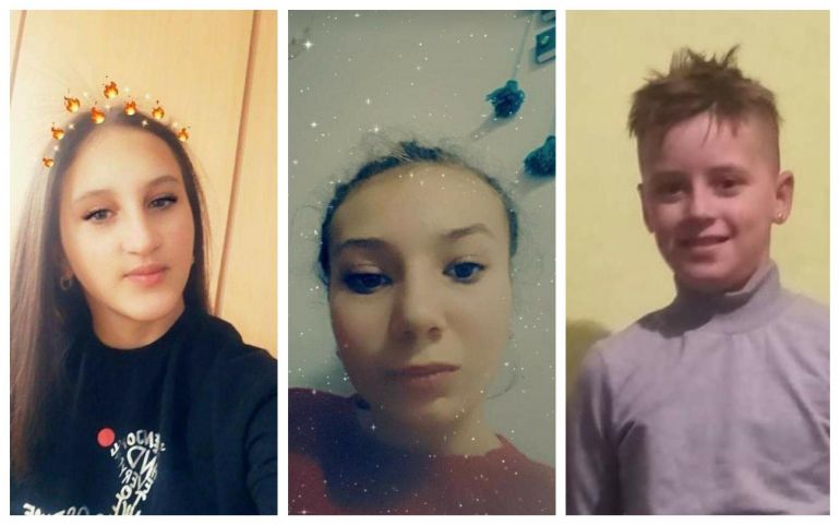 Două fete și un băiat au dispărut fără urmă