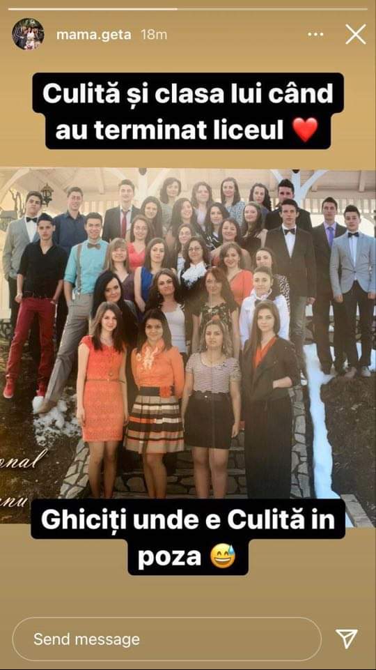 Cum arăta Culiță Sterp pe vremea când era elev