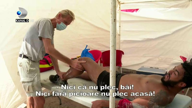 Accidentare Jador de la Survivor