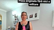 Oana Roman a postat poza originală