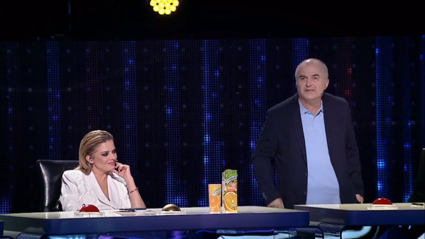 Andi Moisescu şi Florin Călinescu și-au aruncat contre la Rom&acirc;nii au Talent, sezonul 11