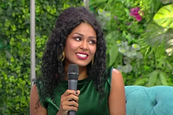 Majda de la Survivor România, în platoul emisiunii Teo Show  survivor romania