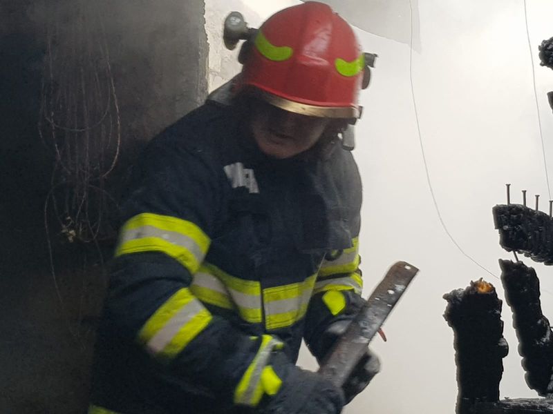 Incendiu la un spital din Craiova 