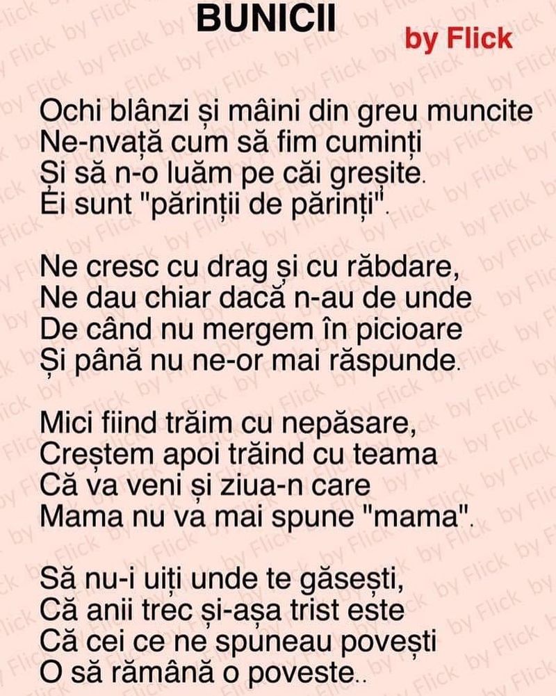 Cele mai frumoase poezii scrise de Flick, domnul Rimă Cele mai frumoase poezii scrise de Flick, domnul Rimă