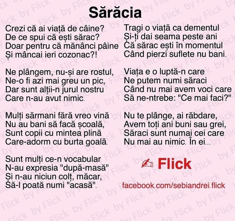Cele mai frumoase poezii scrise de Flick, domnul Rimă Cele mai frumoase poezii scrise de Flick, domnul Rimă