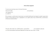 Declarația pe propria răspundere