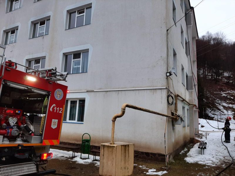 Un alt spital a luat foc!