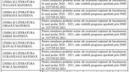 Simulare BAC 2021. Materii simulare Bacalaureat 2021