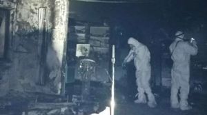 Incendiu puternic Piatra Neamt