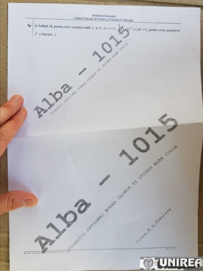 Subiecte simulare BAC 2021 matematică