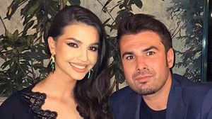Sandra și Adrian Mutu 