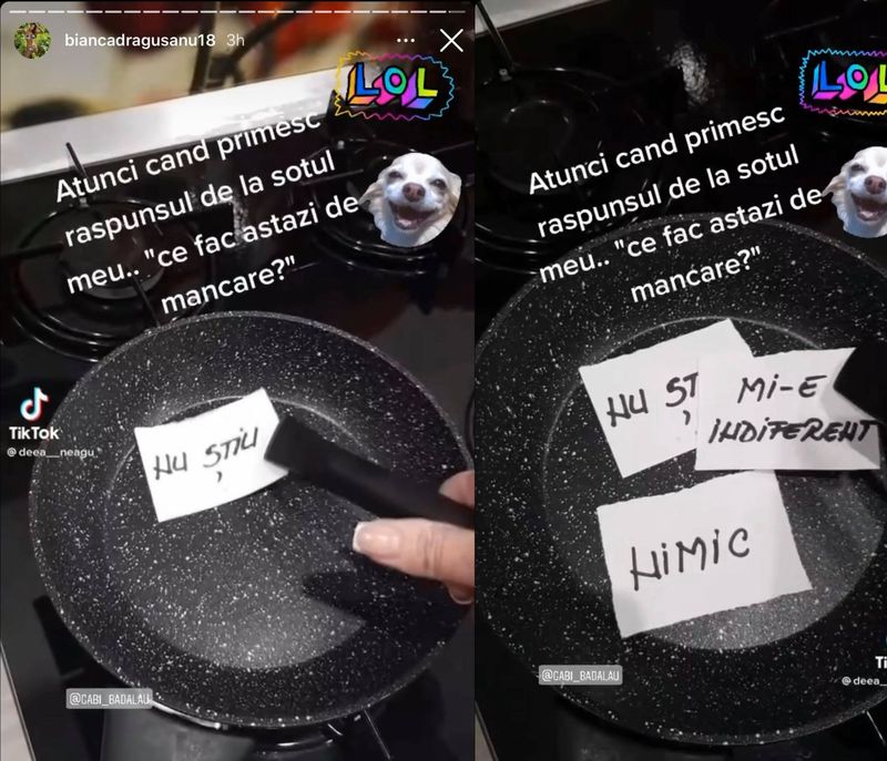 InstaStory-urile Biancăi Drăgușanu